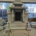 桂林 芝麻灰高档墓碑、土墓，一套也支持定做