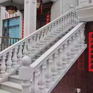 桂林 天然石材 阳台庭院护栏、栏杆