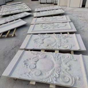 桂林 芝麻白干挂雕花板