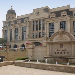 桂林花岗岩黄金麻建筑外墙干挂案例