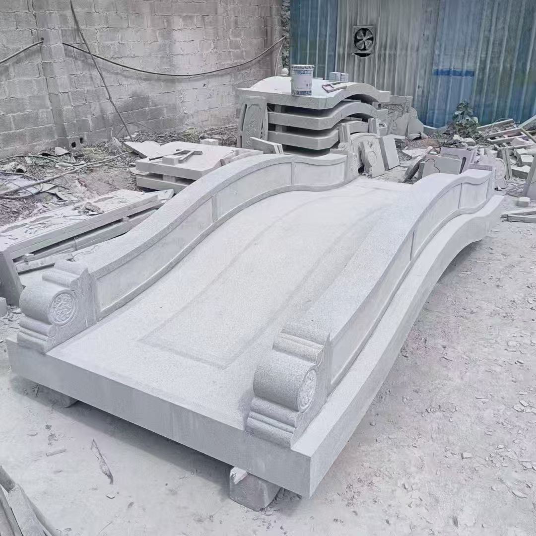 桂林 芝麻灰花岗岩园林景观 小石桥