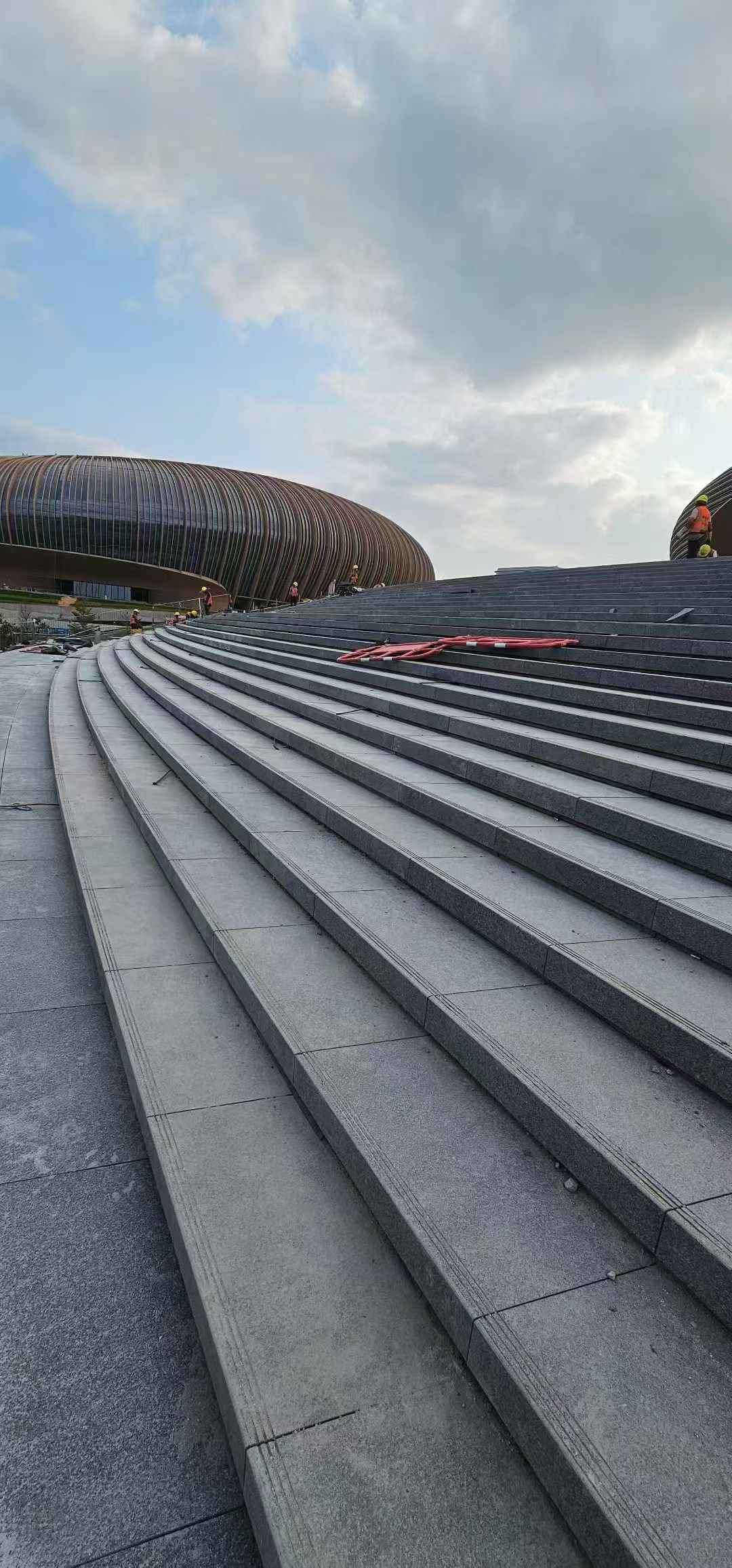 桂林 弧形整石台阶铺装效果图