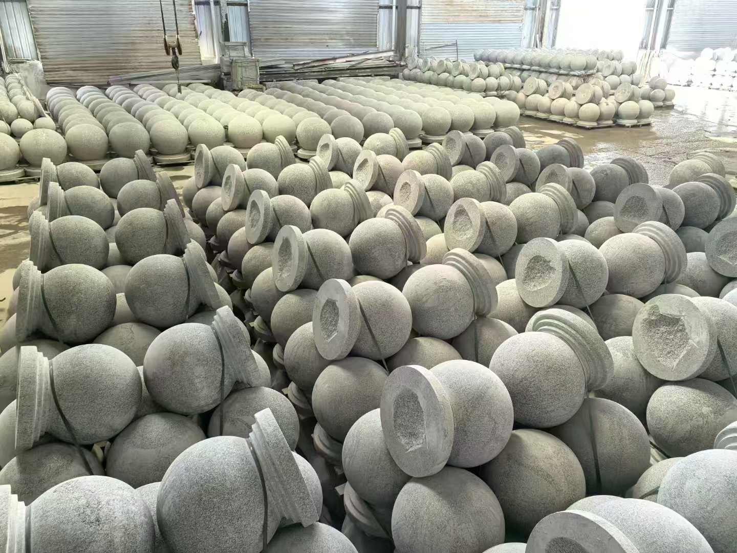 桂林石材挡车球