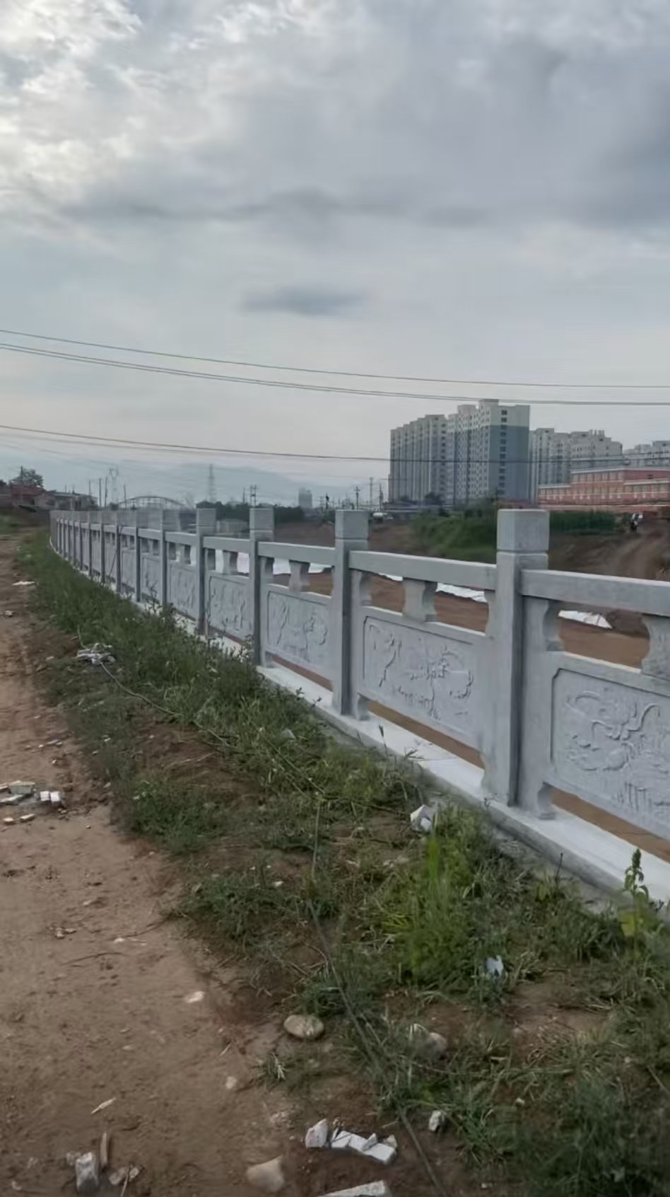 桂林 石材河道栏杆