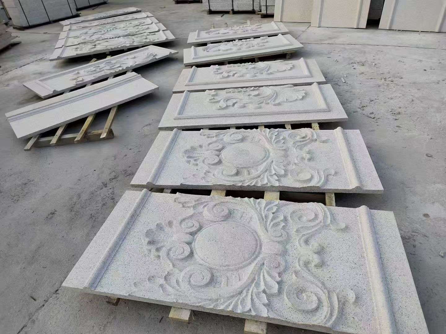 桂林 芝麻白干挂雕花板