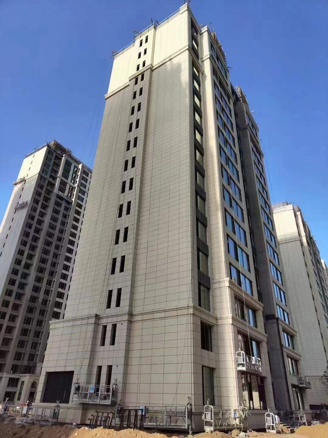桂林黄金麻高端小区，外墙干挂